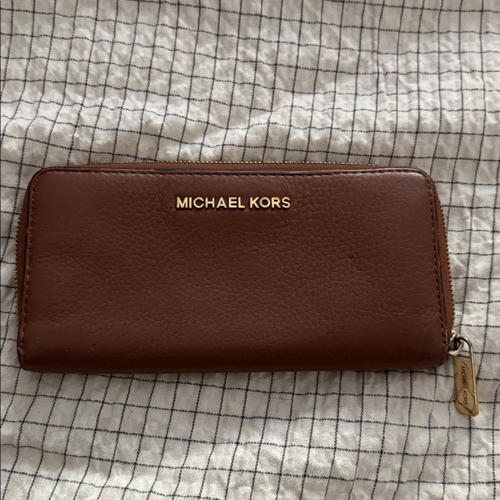 Leather Zip Wallet